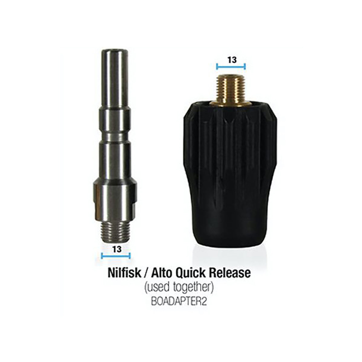 Bowden’s Own Snow Blow Cannon Adaptor (Nilfisk/Alto Quick Release) – BOADAPTER2