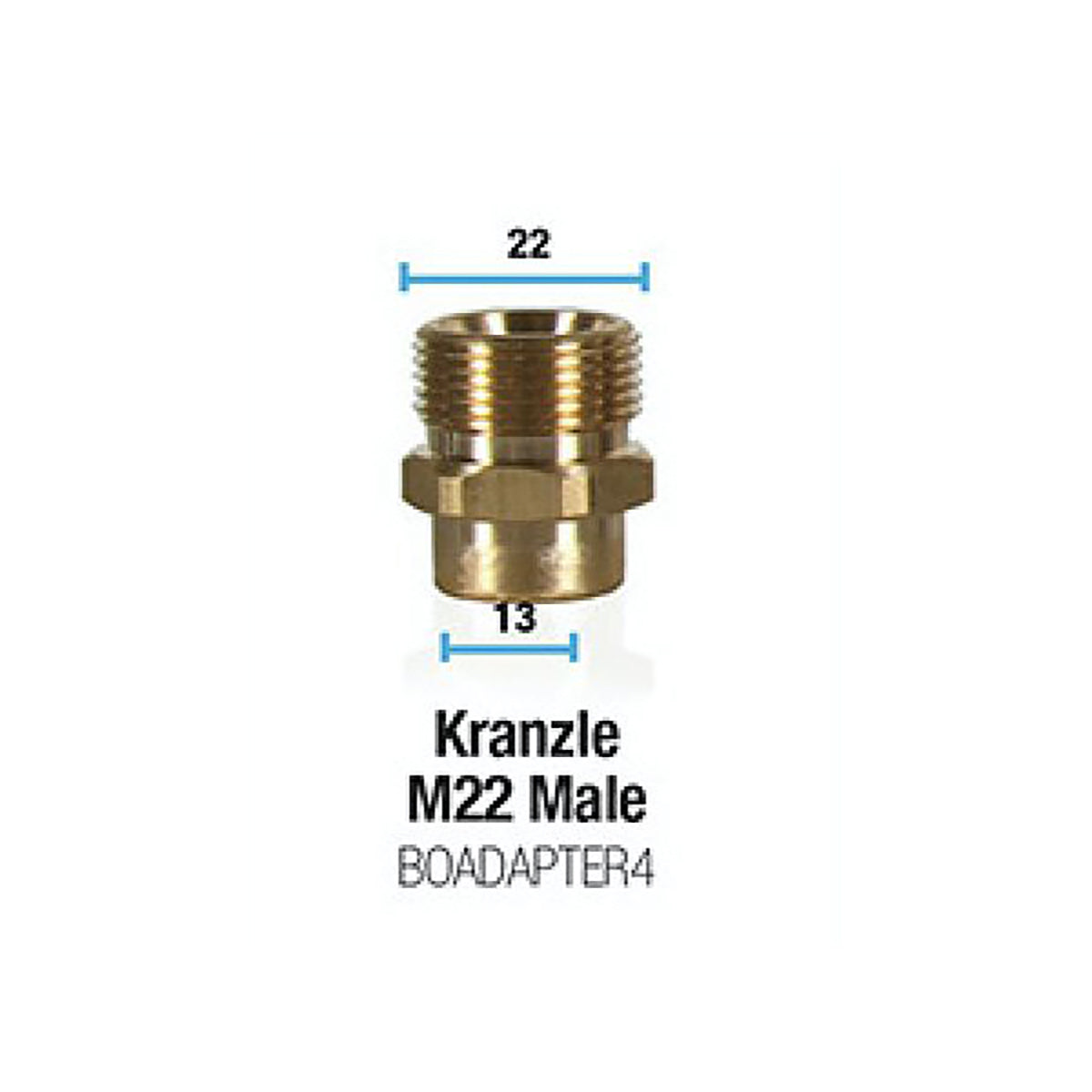 Bowden’s Own Snow Blow Cannon Adaptor (Kranzle M22) – BOADAPTER4