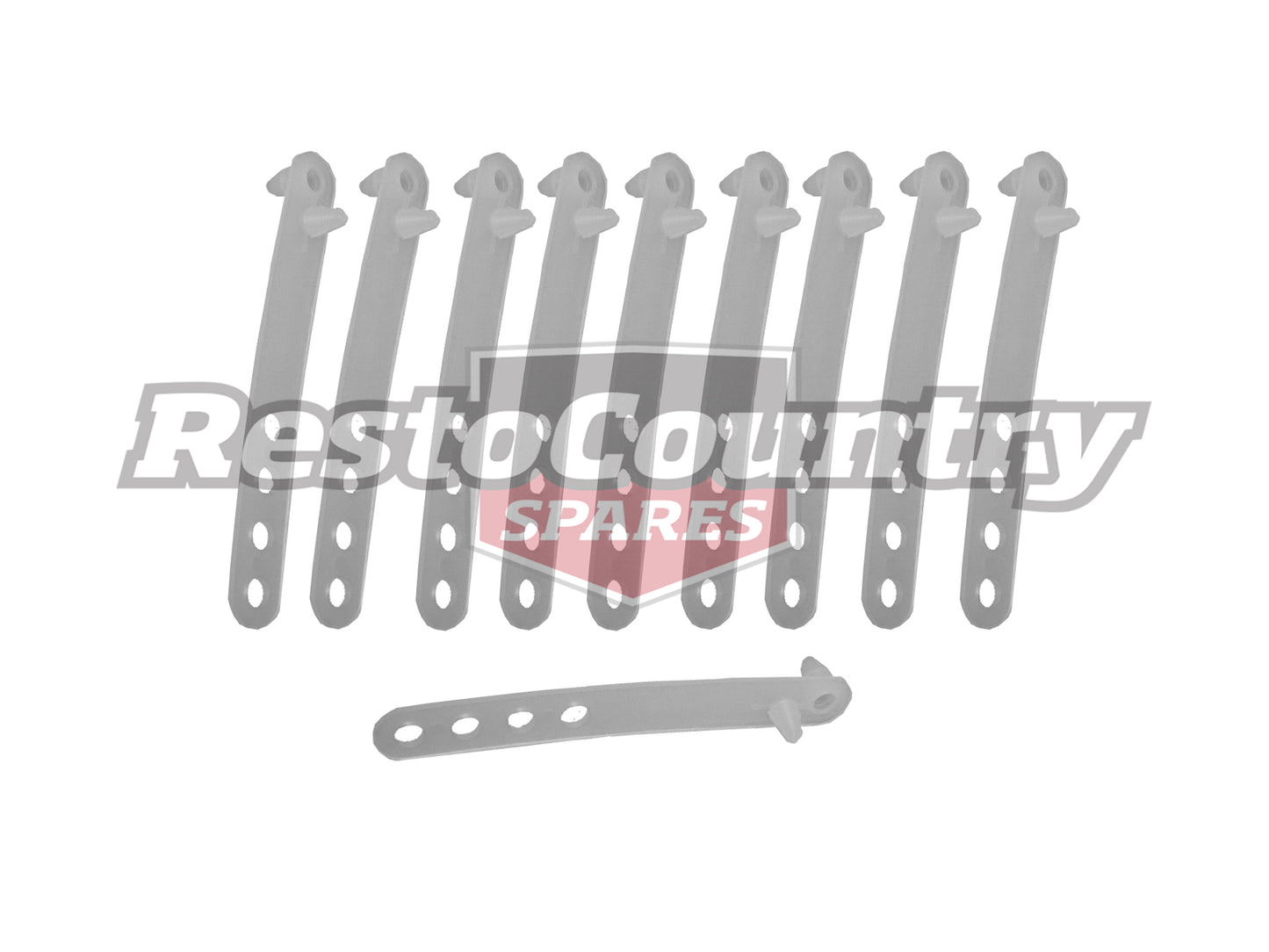 Wiring Harness Strap Set x10 Holden EJ EH Ford XK XL XM XP loom wire - 10067