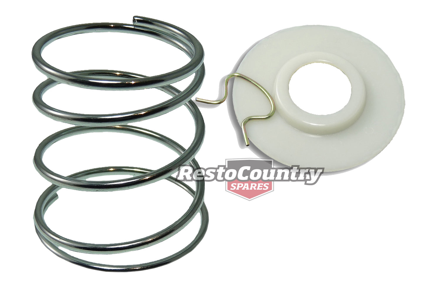 Holden Window Winder Backing Plate + Spring + Clip x1 FE-WB LC LJ LH LX UC - 10081