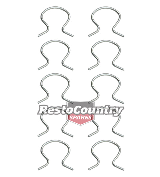 Holden Door Window Handle Clip Kit x10 FE - HQ HJ HX HZ WB Commodore VB VC VH VK - 10089