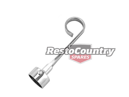 Speco Chrome Oil Dipstick Handle HOOKER Style - Universal holden ford hot rod - 101229