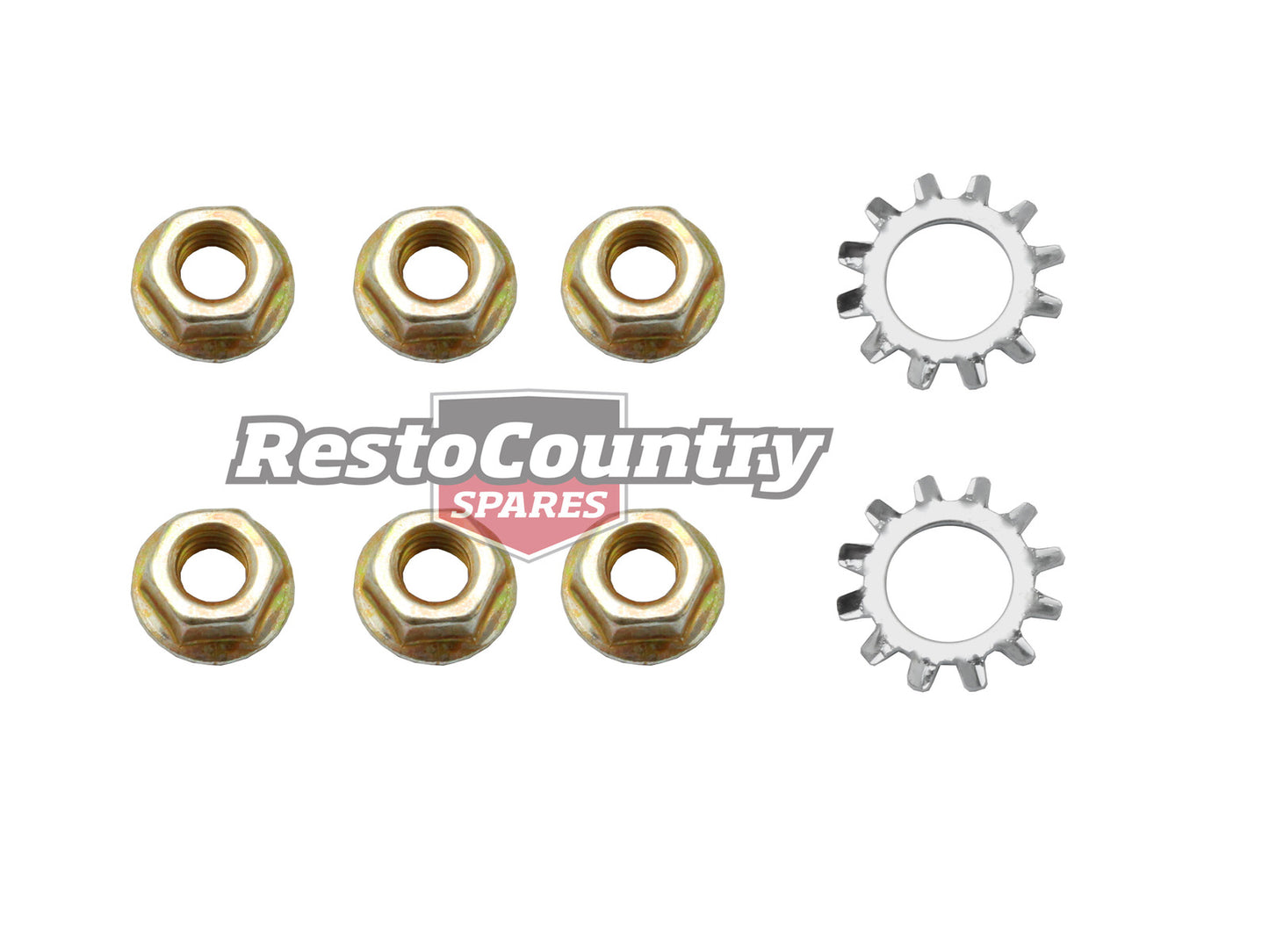 Holden Taillight Fitting Nut Kit WB Ute or Van tail lamp lens light - 10131