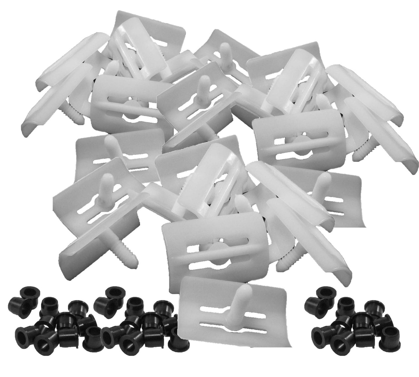 Holden HZ WB Side Body Mould Moulding Clip + Socket Kit x68pcs strip trim - 10132