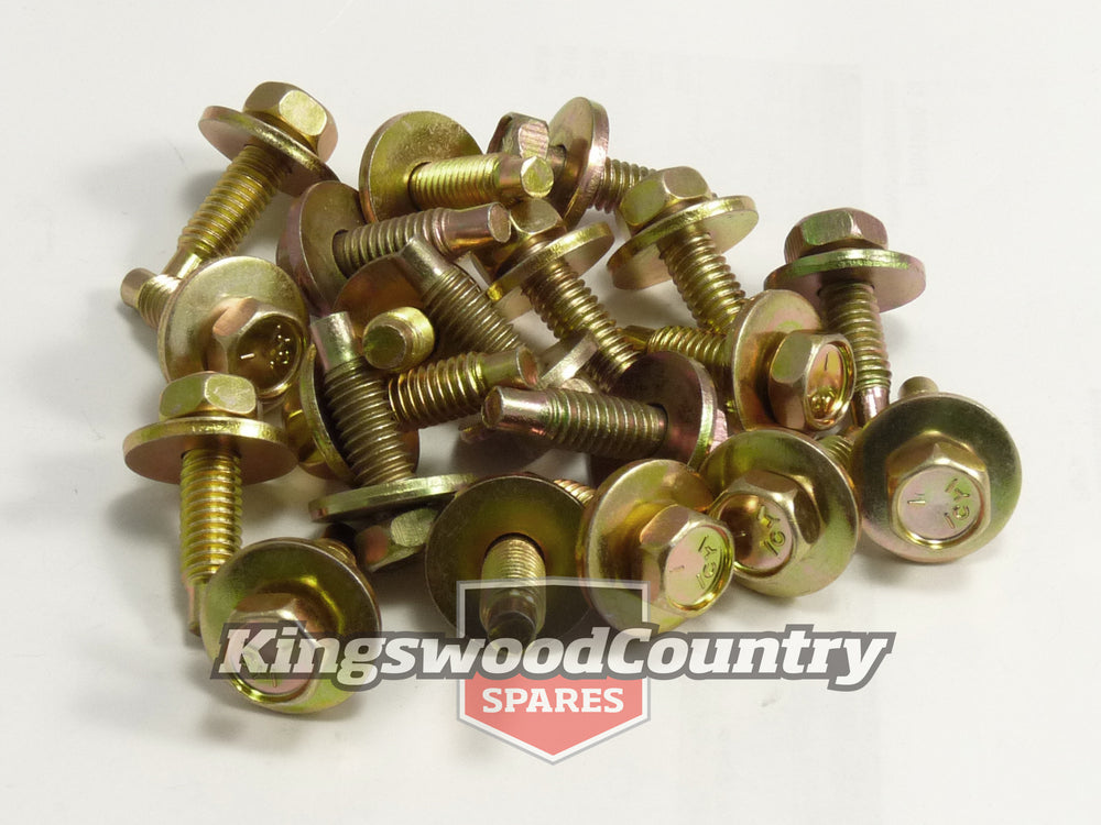 Holden Panel Bolt Kit x20 HD HR HK HT HG Suit Guard / Fender bolts - 10150