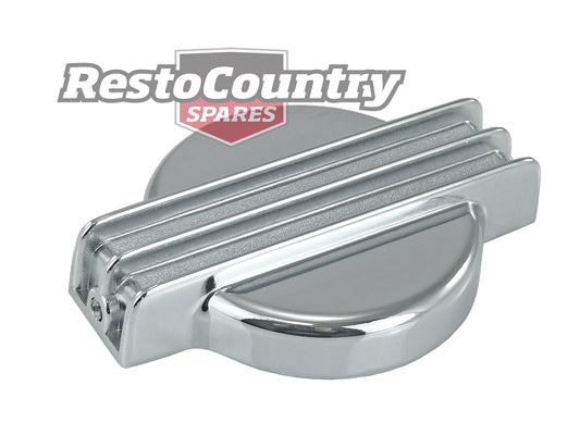 Speco Chrome Finned Radiator Cap Cover UNIVERSAL Holden Ford Valiant Hotrod 6 V8 - 101848