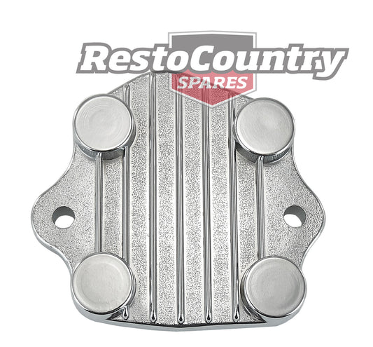 Holden 6Cyl Chrome Oil Pump Cover 149 161 179 186 202 Red Blue Black - 101849