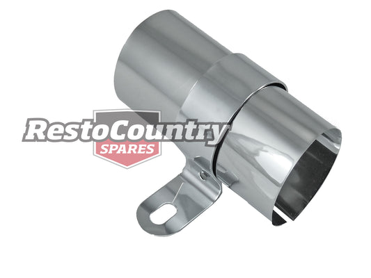 Speco Chrome Ignition Coil Cover + Screws UNIVERSAL Holden Ford Chev Valiant - 101850