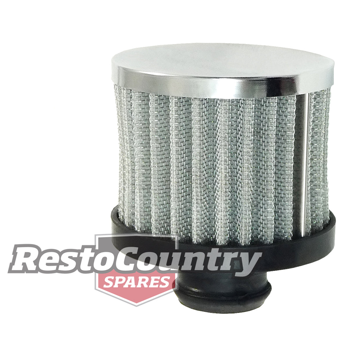 Rocker Cover Breather Push in 1 1/4" Hole 6 Cyl V8 engine chrome valve - 101922