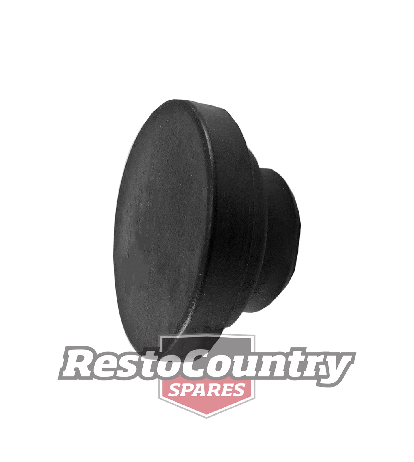 Holden Flat Oil Cap Push in 1 1/4" Hole BLACK V8 253 308 350 rocker engine - 101943