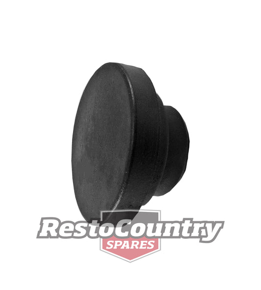 Holden Flat Oil Cap Push in 1 1/4" Hole BLACK V8 253 308 350 rocker engine - 101943