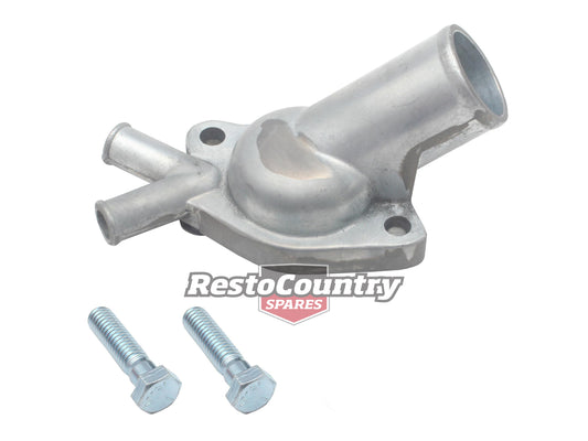 Holden V8 TWIN Pipe Thermostat Housing Water Outlet HX HZ WB LH LX 253 308 -102065RS - 102065RS