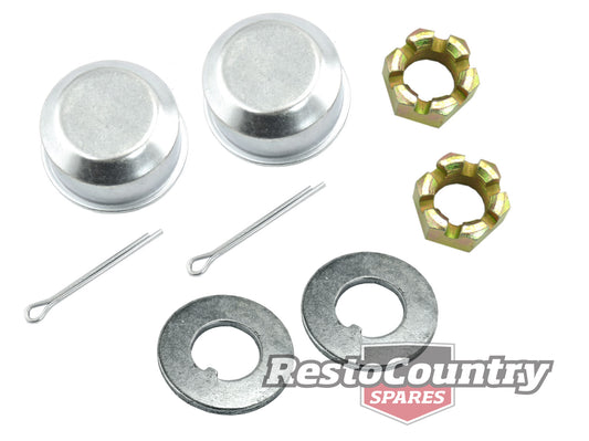 Holden Wheel Bearing Hub Nut +Cap +Washer Kit HK HT HG HQ HJ HX HZ WB - 10246