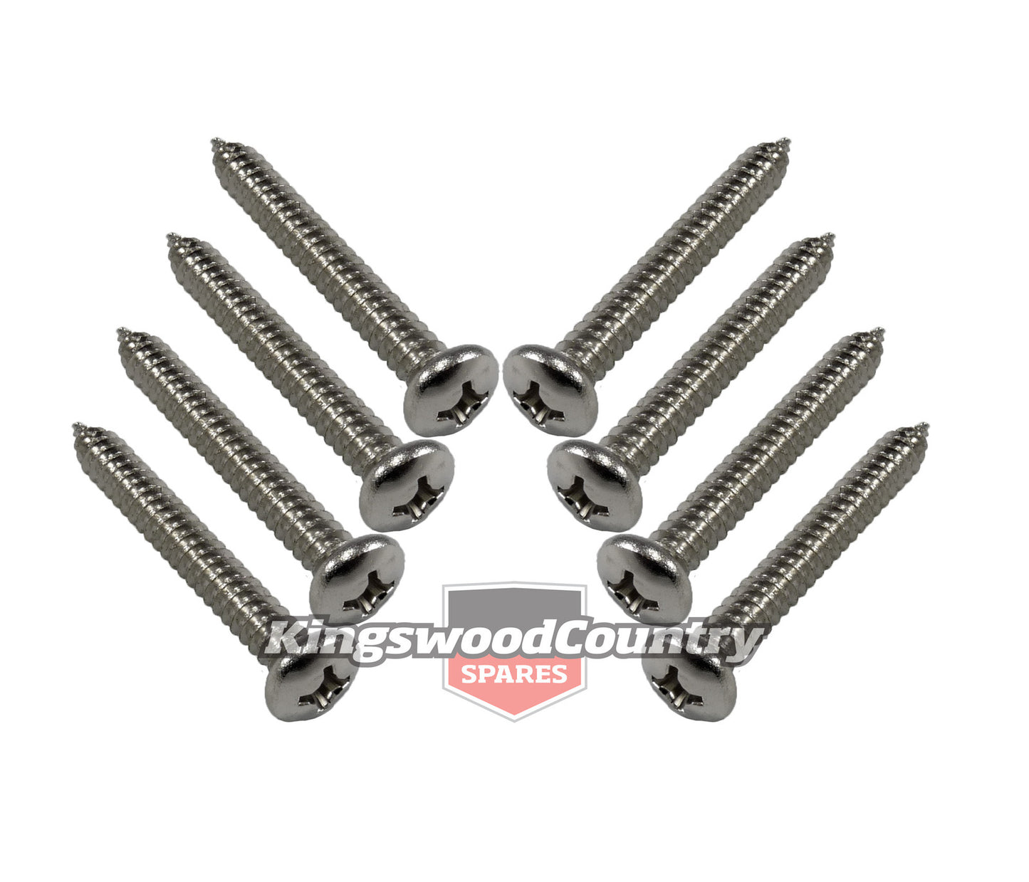 Holden Armrest Retaining Screws x8 HK HT HG HQ HJ HX HZ WB Torana LC LJ LH LX - 10298