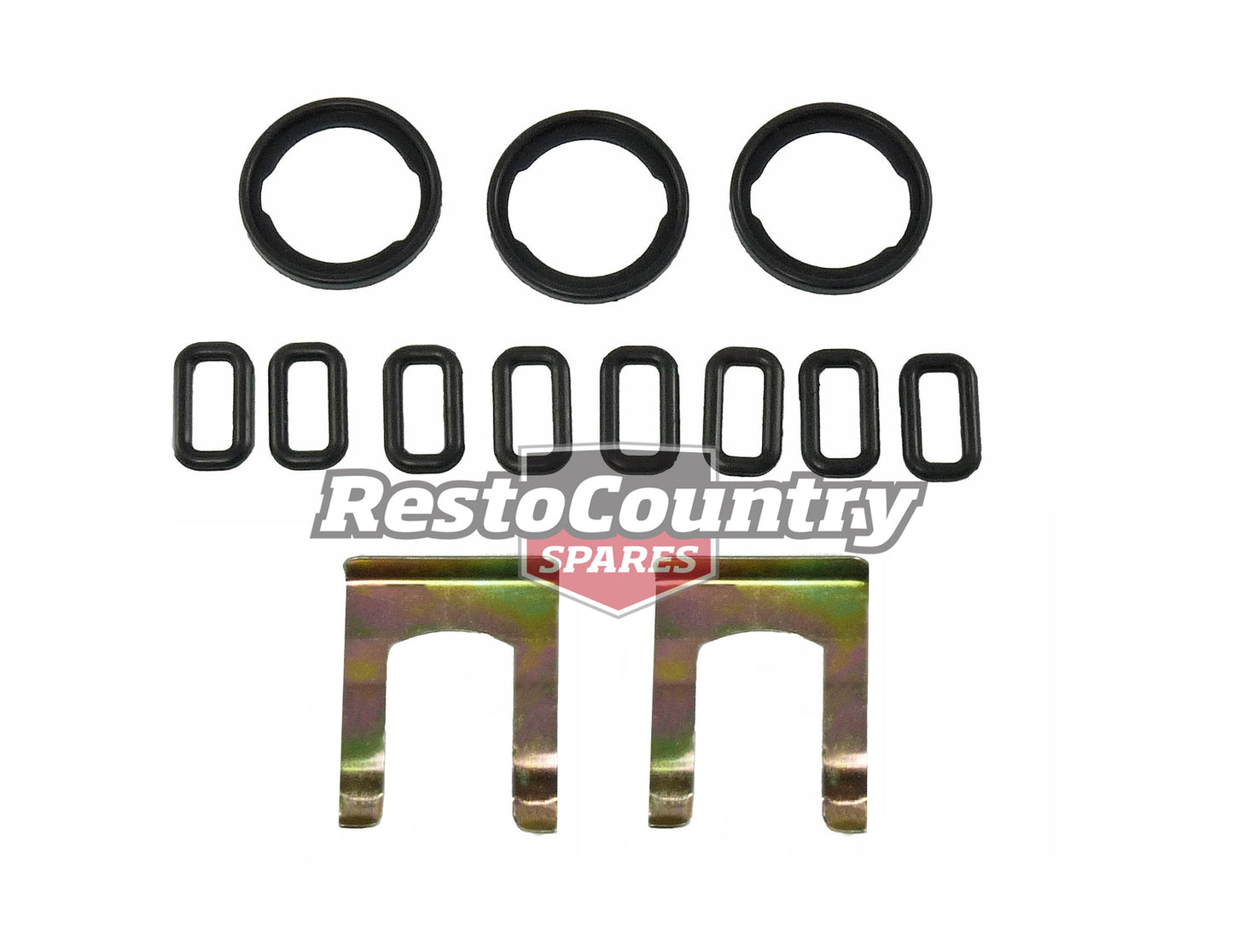 Holden Door Handle + Lock Seal Gasket + Retainer Kit HQ HJ HX HZ WB LH LX UC - 10326