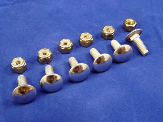 Holden FRONT Bumper Bar Bolt Set x6 HD HR Front. HQ Torana LC LJ Front or Rear - 10372