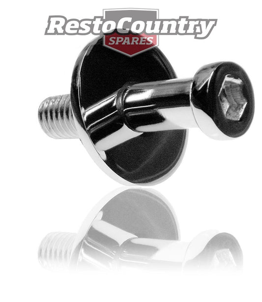 Holden CHROME Door Striker Bolt x1 HQ HJ HX HZ WB LH LX UC VB VC VH VK VL - 10419