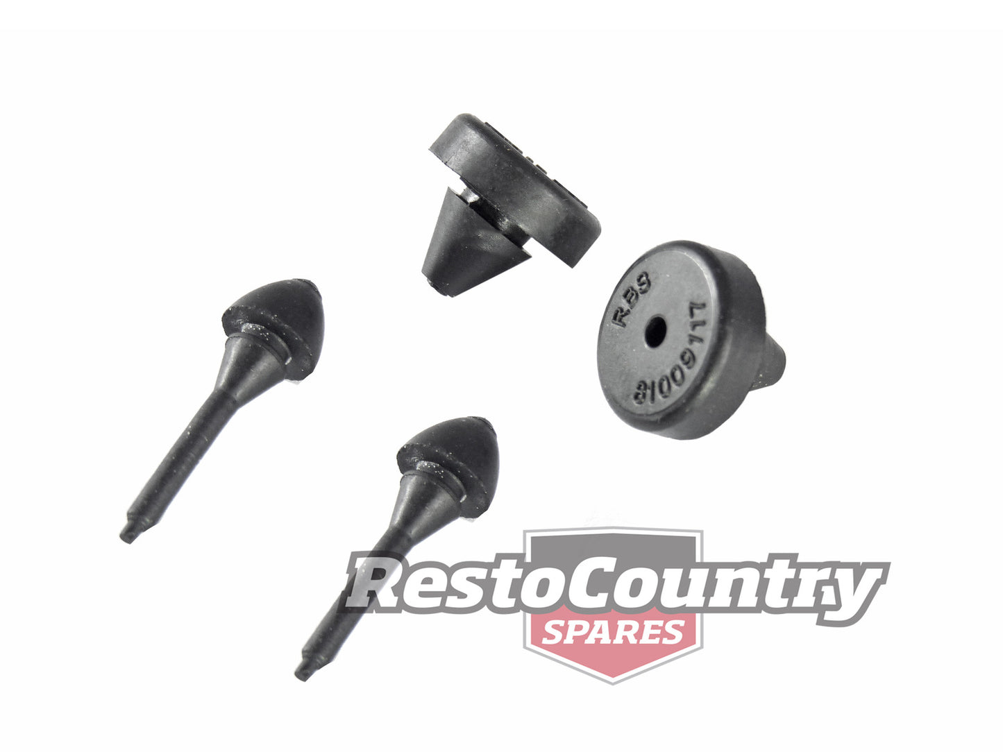 Holden Glovebox Rubber Bump Stop Kit HJ HX HZ WB x4 bumper stop glove box - 10481