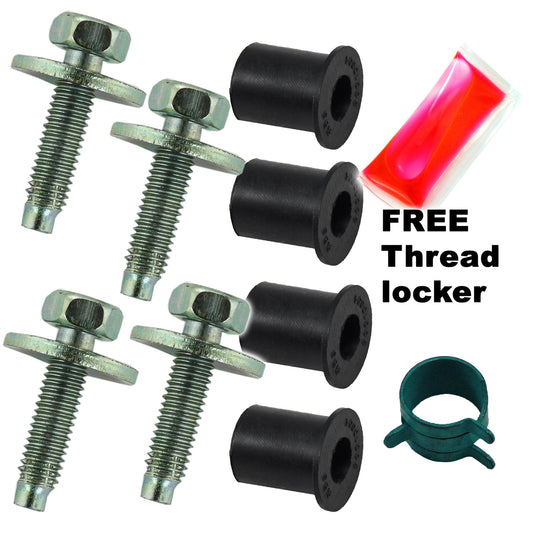 Holden Radiator Fitting Kit Mount + Bolts V8 6cyl HQ HJ HX HZ Torana LH LX UC - 10490