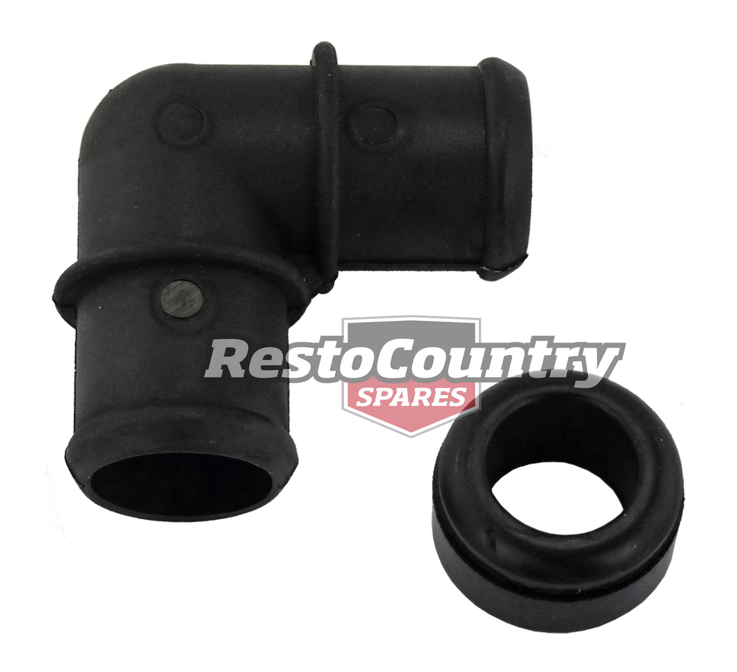 Holden 6cyl PCV Crankcase Breather to Air Cleaner Elbow HQ - WB LH - UC VB - VK - 10491