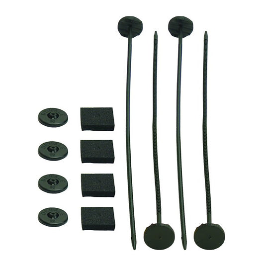 Derale Nylon Transmission Cooler Mounting Kit (4) - 13001