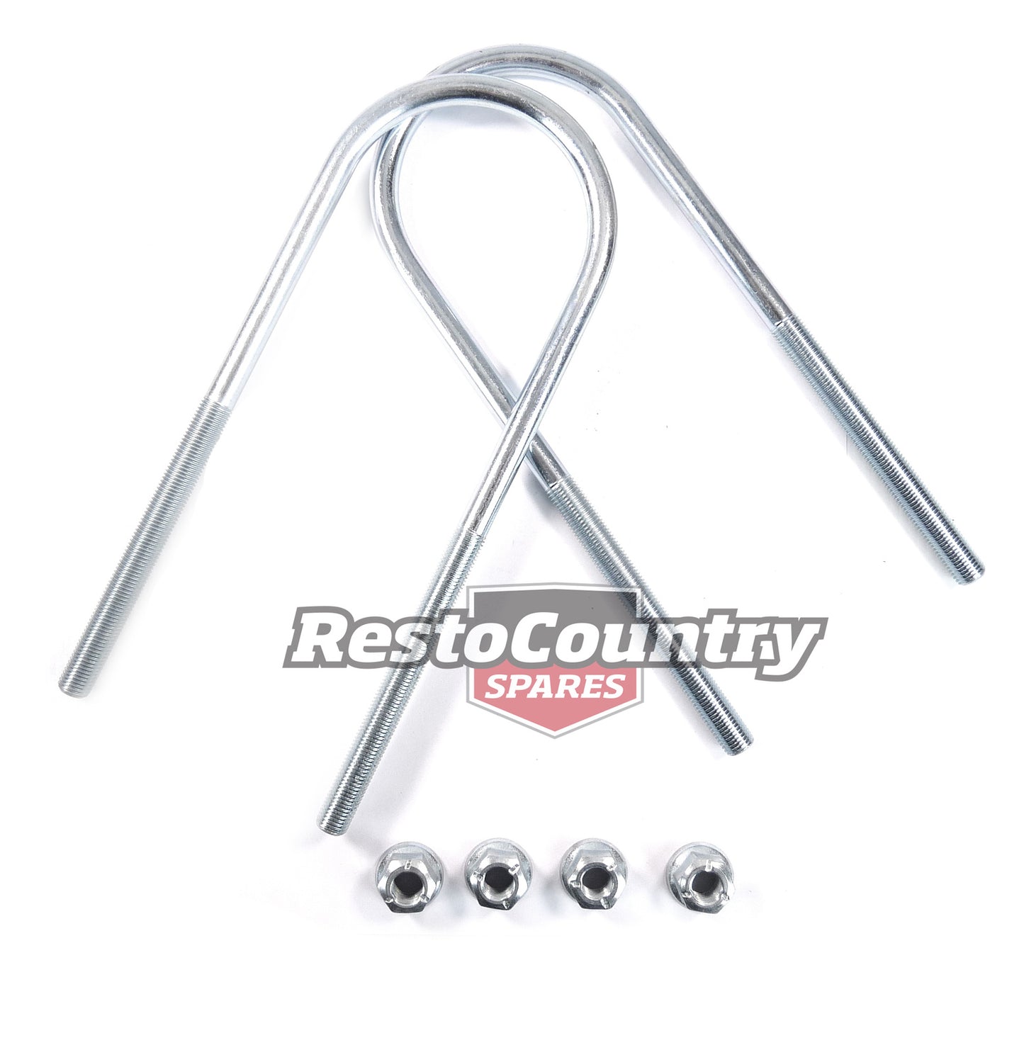 Speco U Bolt + Nuts x2 Kit 9 inch Diff 235mm Long x 82mm ID Universal - 131551