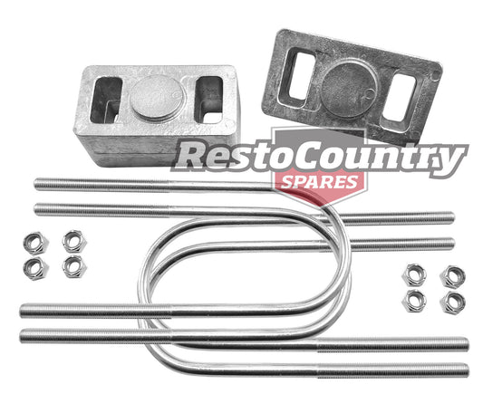 "Ford 2" Lowering Block Kit V8 XR - XD All