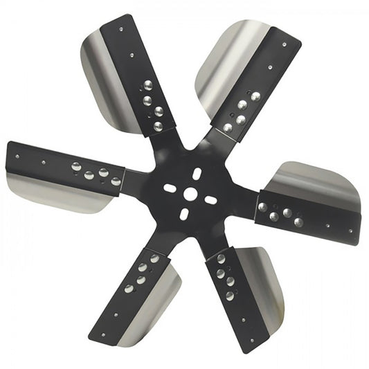 Derale Stainless-Steel Heavy-Duty Flex Fan Blade (17”) - 17017
