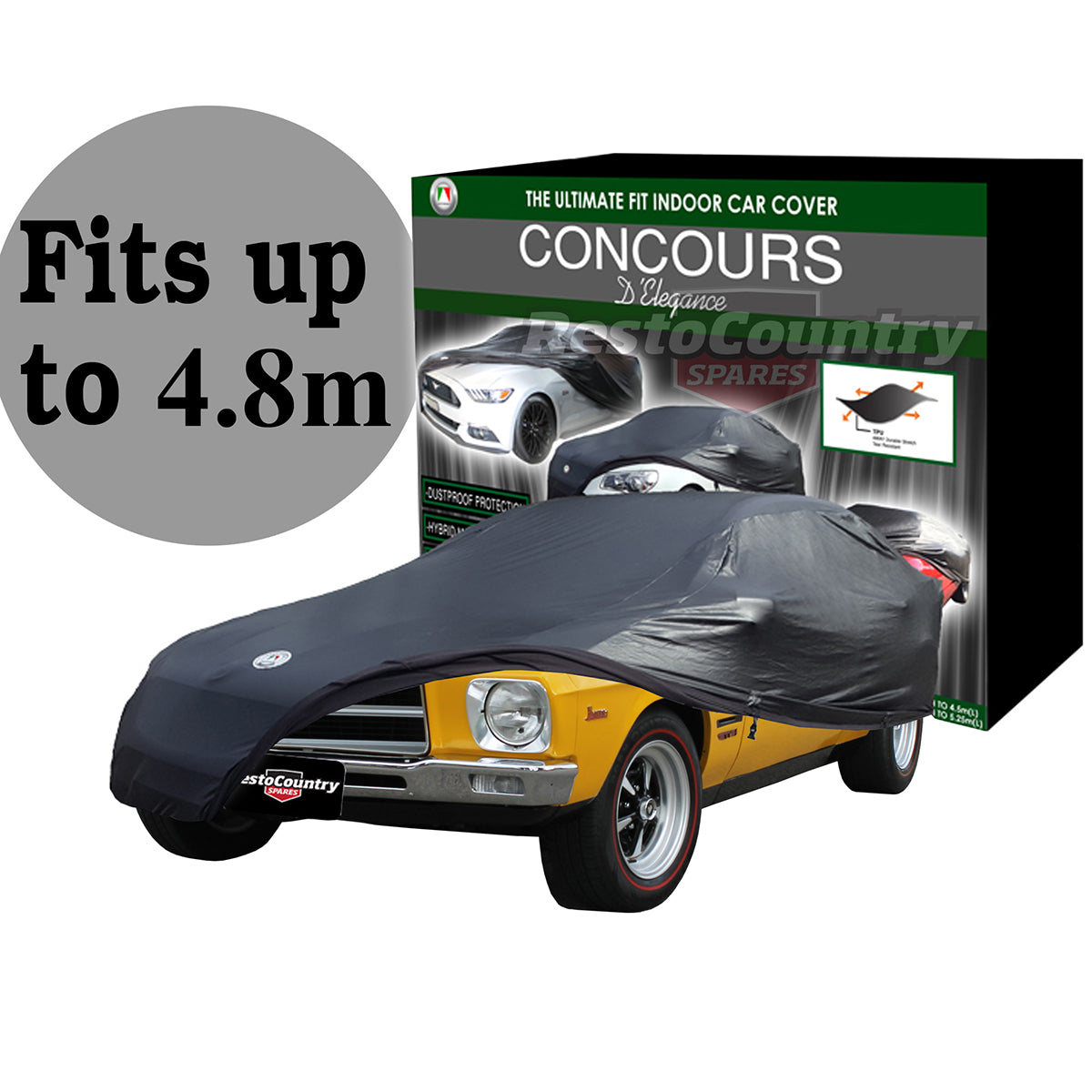 Autotecnica Concours D’elegance Car Cover (up to 4.8m) – 2-306