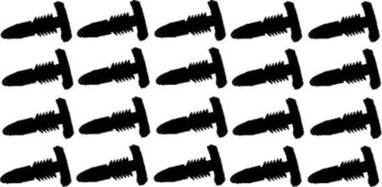 Ford Door Seal Retainer T Clip Set XR XT XW XY x20 Falcon suits all models - 20084