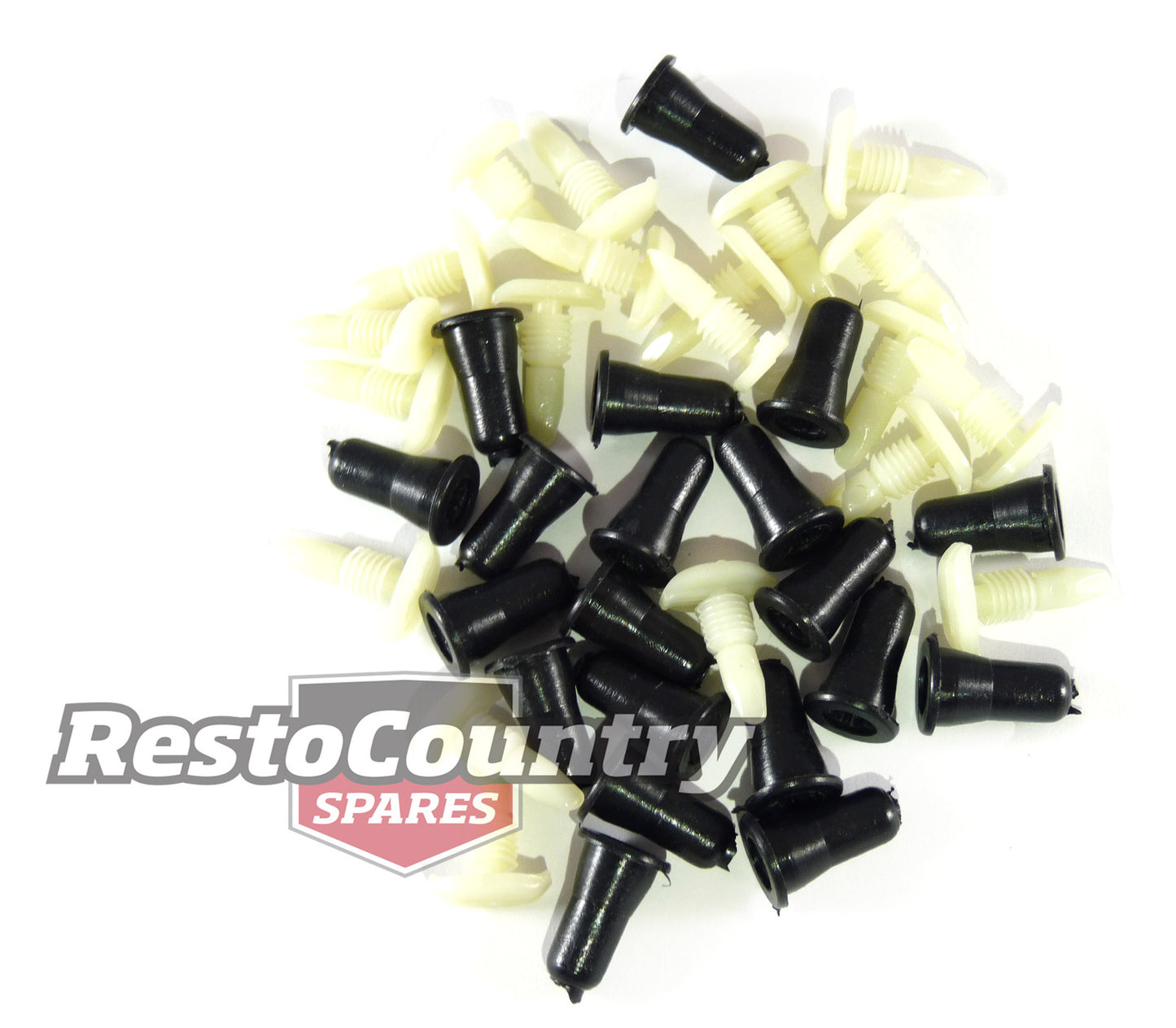 Ford Door Seal Retainer Clip + Plug  / Socket Kit x20 XR XT XW XY ZA ZB ZC ZD - 20158