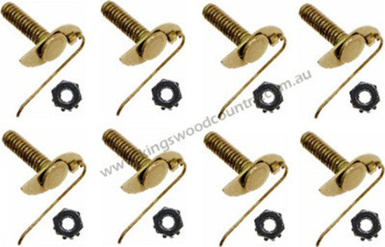 Ford Bonnet Mould Retainer Clip Set x8 XR XT XW XY XA XB XC Falcon - 20356