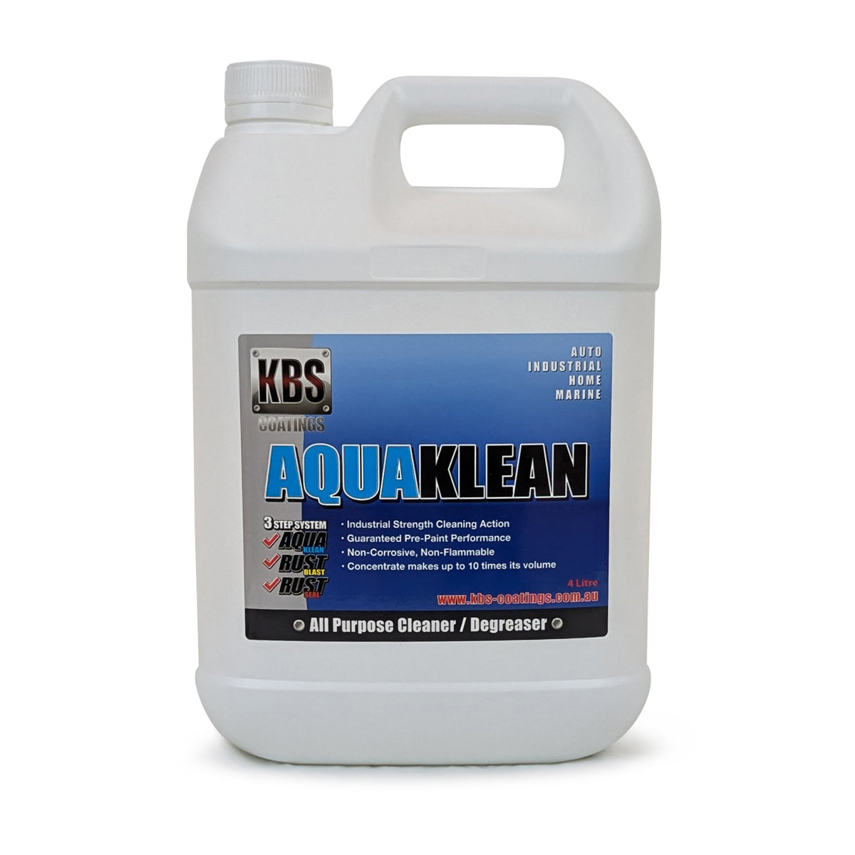 KBS Aqua Klean 4 Litre AquaKlean Clean Degreaser 4L cleaner - 2500
