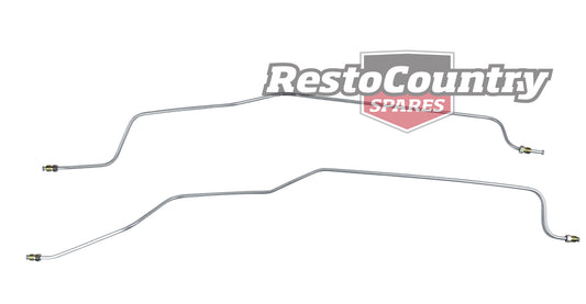 Holden REAR Steel Brake Pipes NEW Left + Right HQ HJ HX HZ Sedan Wagon Coupe - 2824711-00