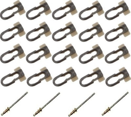 Holden Torana Sill Mould Retainer Clips Set LH LX UC trim moulding - 30444