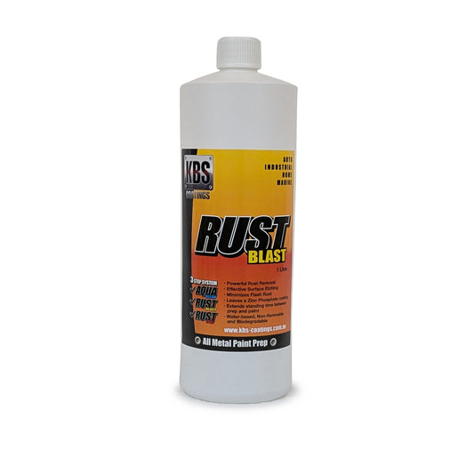 KBS Rust Blast One 1 Litre Rust Removal and Corrosion Prevention clean rustblast - 3400