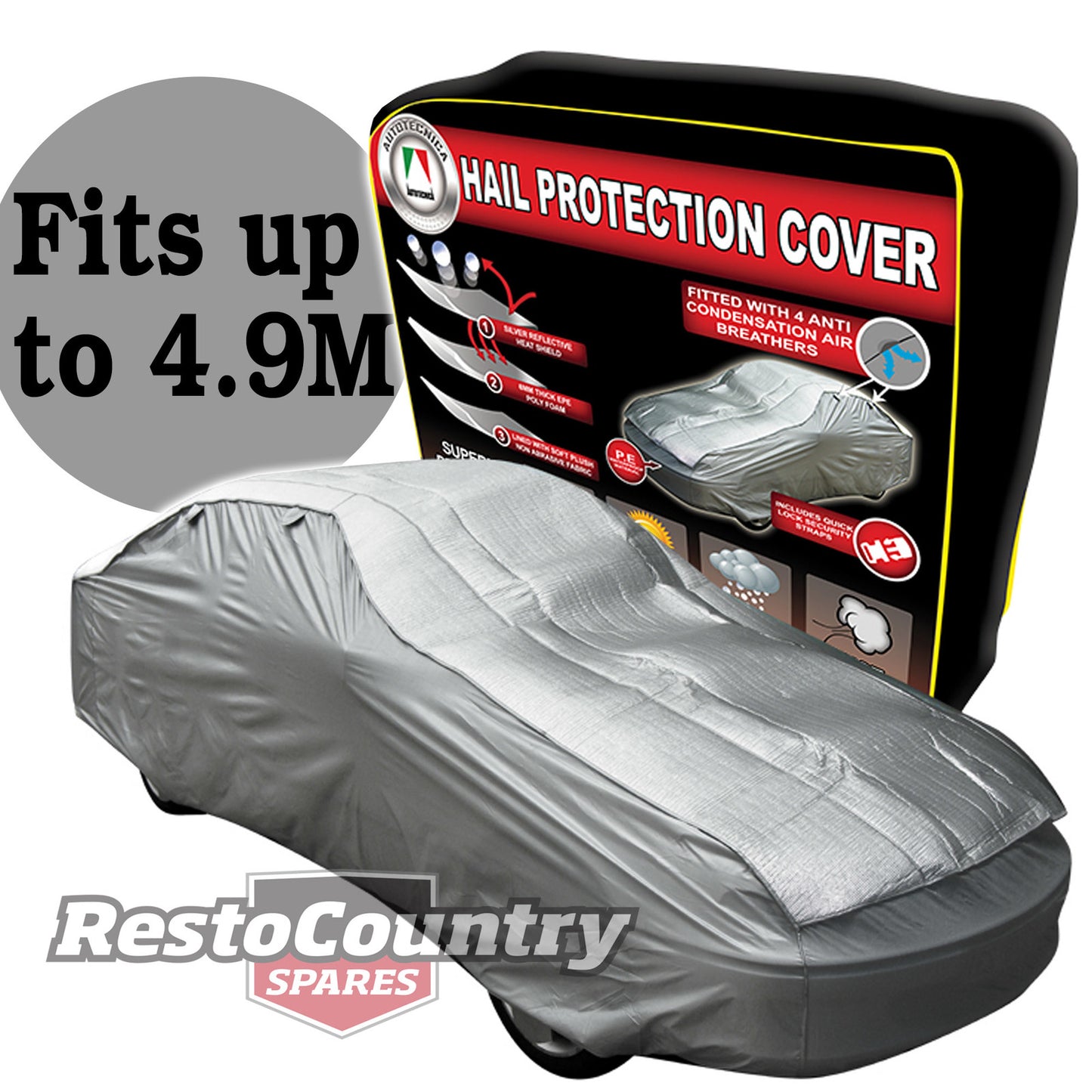Autotecnica Hail Car Cover (up to 4.9m) Large – 35-176