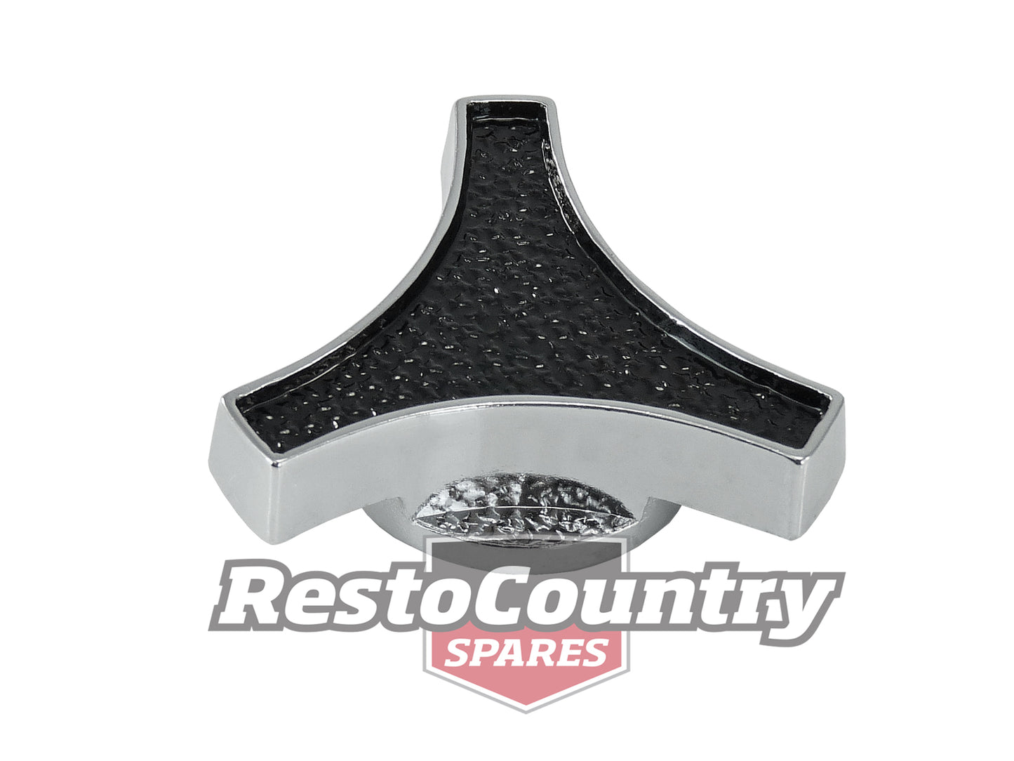 Speco El Toro" Air Cleaner Wing Nut Large Black /Chrome 1/4" + 5/16" filter hat - 391030