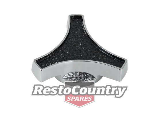 Speco El Toro" Air Cleaner Wing Nut Large Black /Chrome 1/4" + 5/16" filter hat - 391030