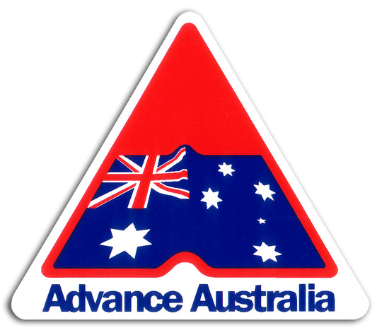 Rear Panel Decal ‘Advance Australia’ Holden VC HDT - 40042A