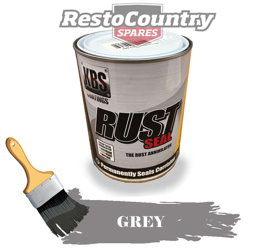 KBS RustSeal GREY 1 Litre Rust Seal Paint Rust Preventive Coating - 4405