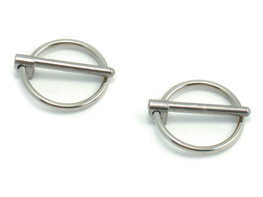 TFI Chrome Torsion Clip Replacements (2) - 4263