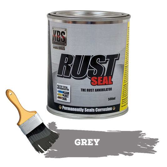 KBS RustSeal GREY 500ml Rust Seal Paint Rust Preventive Coating Resto Country - 4305