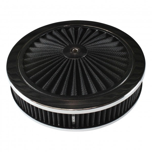 TFI Black Extraflow Air Cleaner (9” x 2”) Holley - 45721