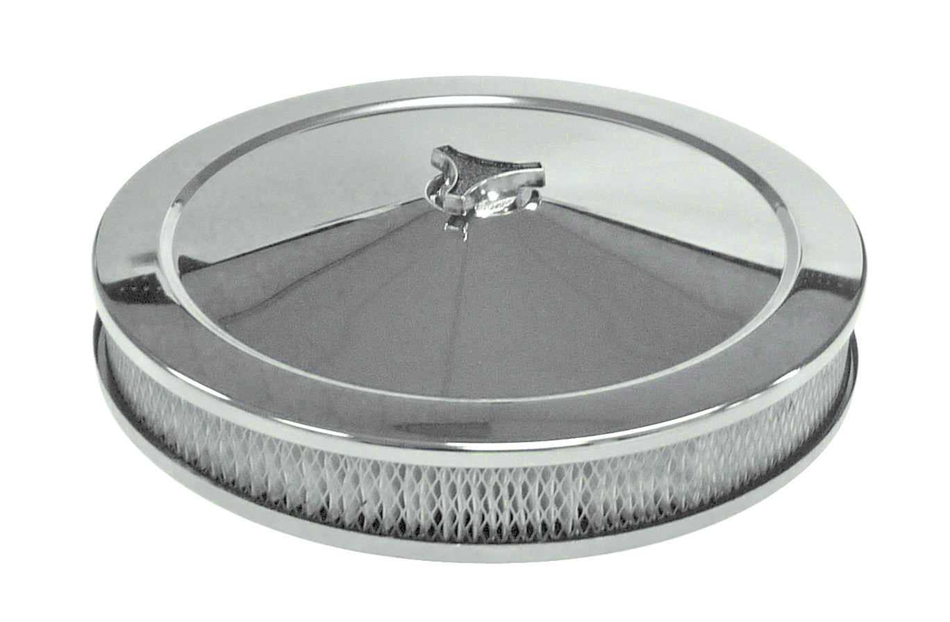 TFI Chrome Air Cleaner (14" x 2") Holley - 476-921