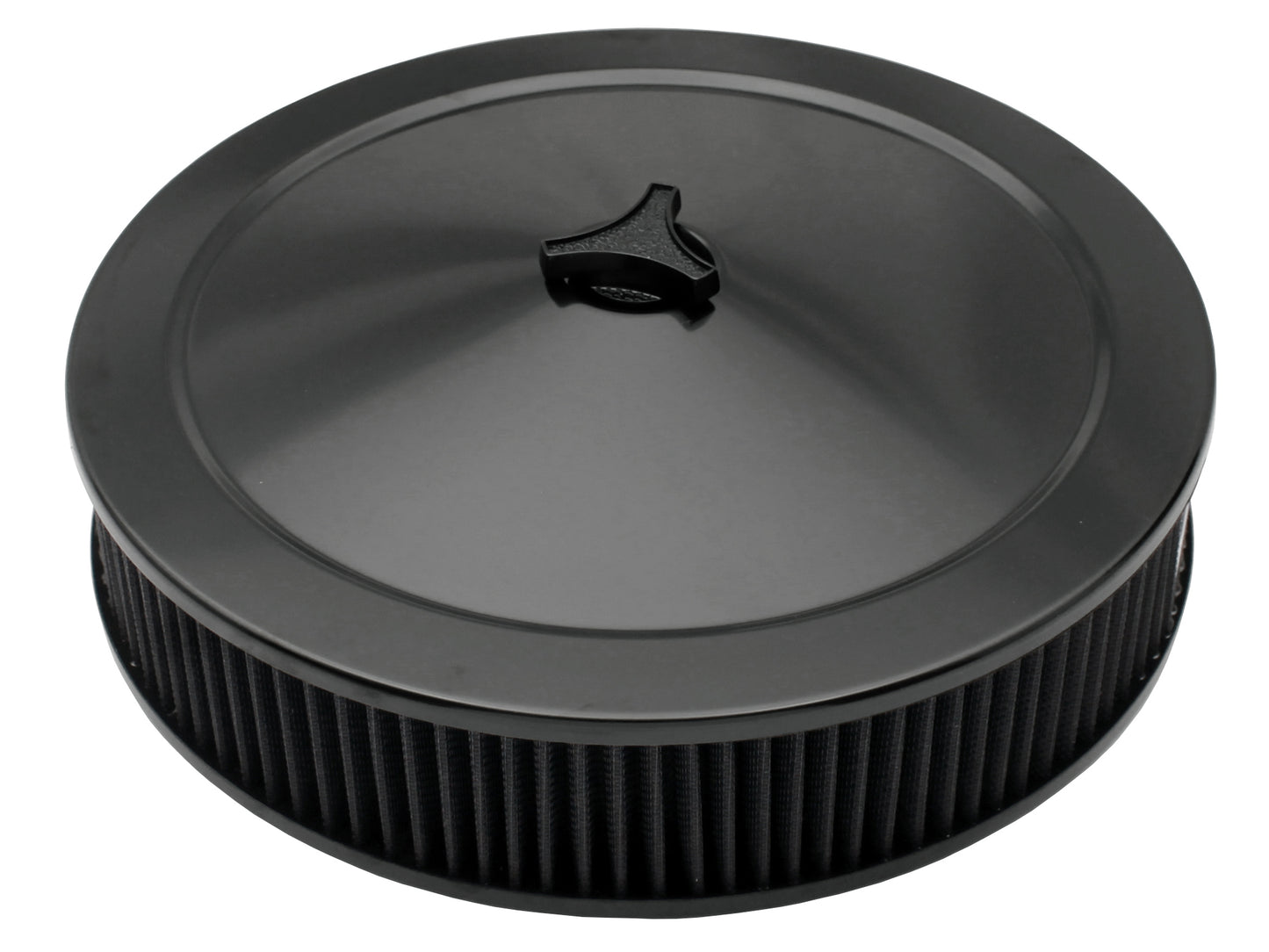 TFI Black Air Cleaner (14" x 2) Holley Recessed - 476-941BK