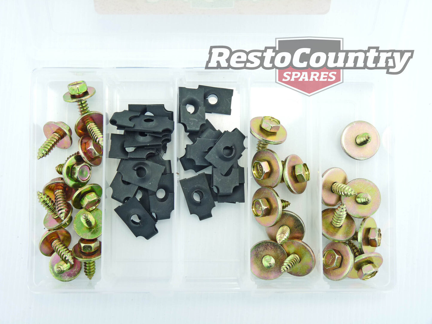 Holden Commodore Front Panel / Guard Mounting Bolt Kit VB VC VH VK 52pcs fender - 50496