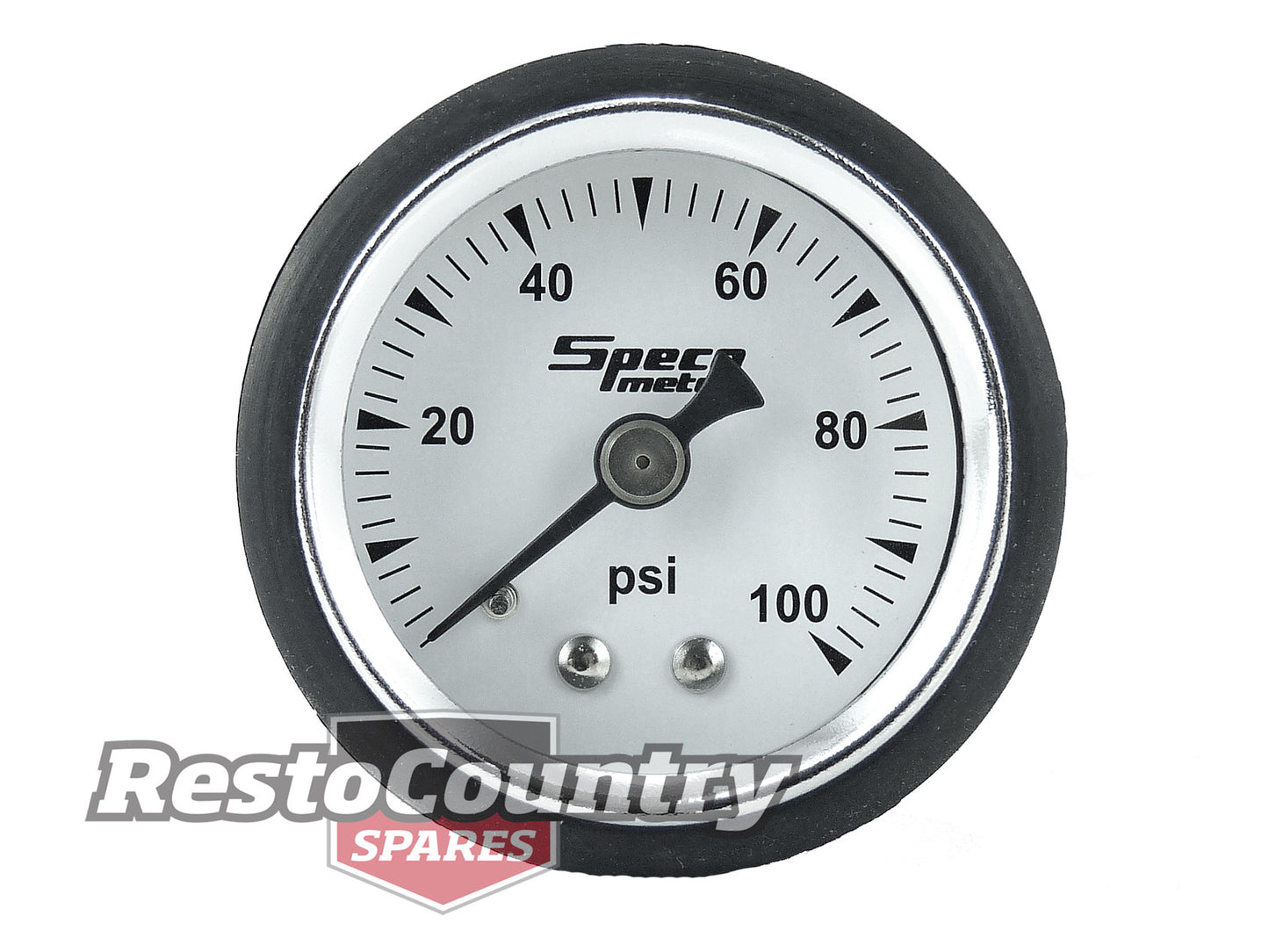 Speco 1 1/2" 0-100psi Fuel Pressure Gauge - Mechanical 1/8" NPT Thread - 512-20