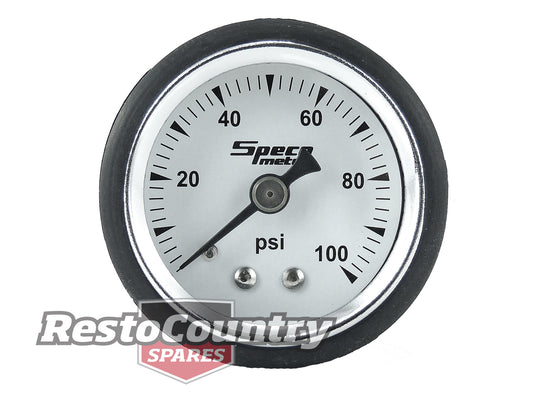 Speco 1 1/2" 0-100psi Fuel Pressure Gauge - Mechanical 1/8" NPT Thread - 512-20