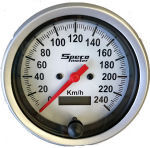 Speco Speedo Gauge 85mm 3 3/4 inch NEW meter speedometer instrument - 520-00